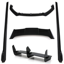 Kit Aero Completo con Alettone Maggiorato Nero Lucido VW Polo MK5 6C GTI 14-18 - foto 2