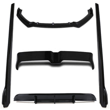 Kit Aerodinamico Stile Oettinger Nero Lucido VW Polo MK5 6C 14-18 - foto 2