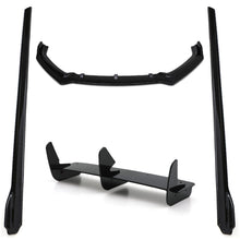Body Kit Aerodinamico Stile WRC Nero Lucido VW Polo MK5 6C GTI 14-18 - foto 2