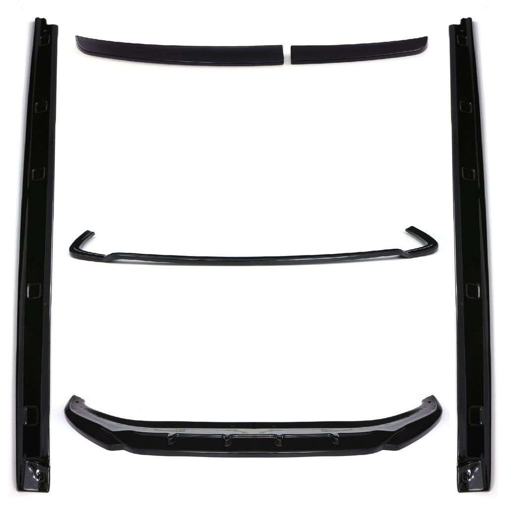 Kit Aero Completo Nero Lucido VW Caddy MK5 SWB Porte a Battenti dal 2020 - foto 2