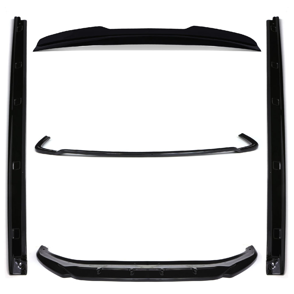 Kit Aero Completo Nero Lucido Ford Transit Connect SWB Portellone dal 2024 - foto 2