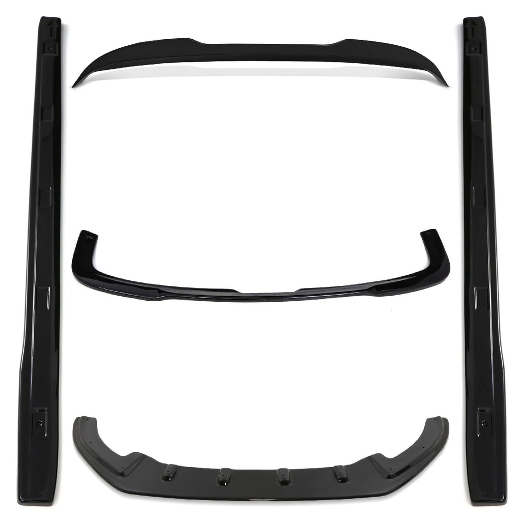 Kit Aero Completo Nero Lucido VW Caddy MK4 SWB Portellone 15-20 - foto 2