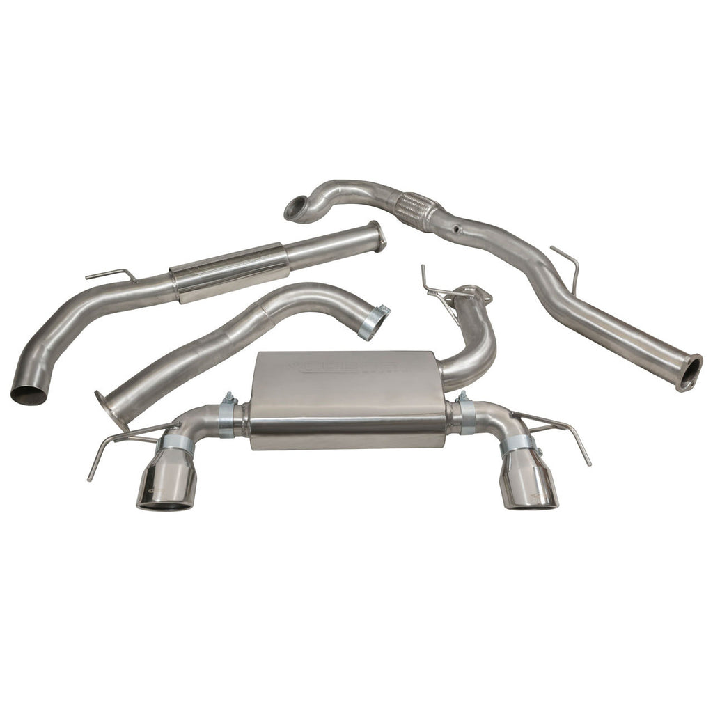 Scarico Sportivo Turbo Back Cobra Sport per Opel Corsa E VXR (15-18)