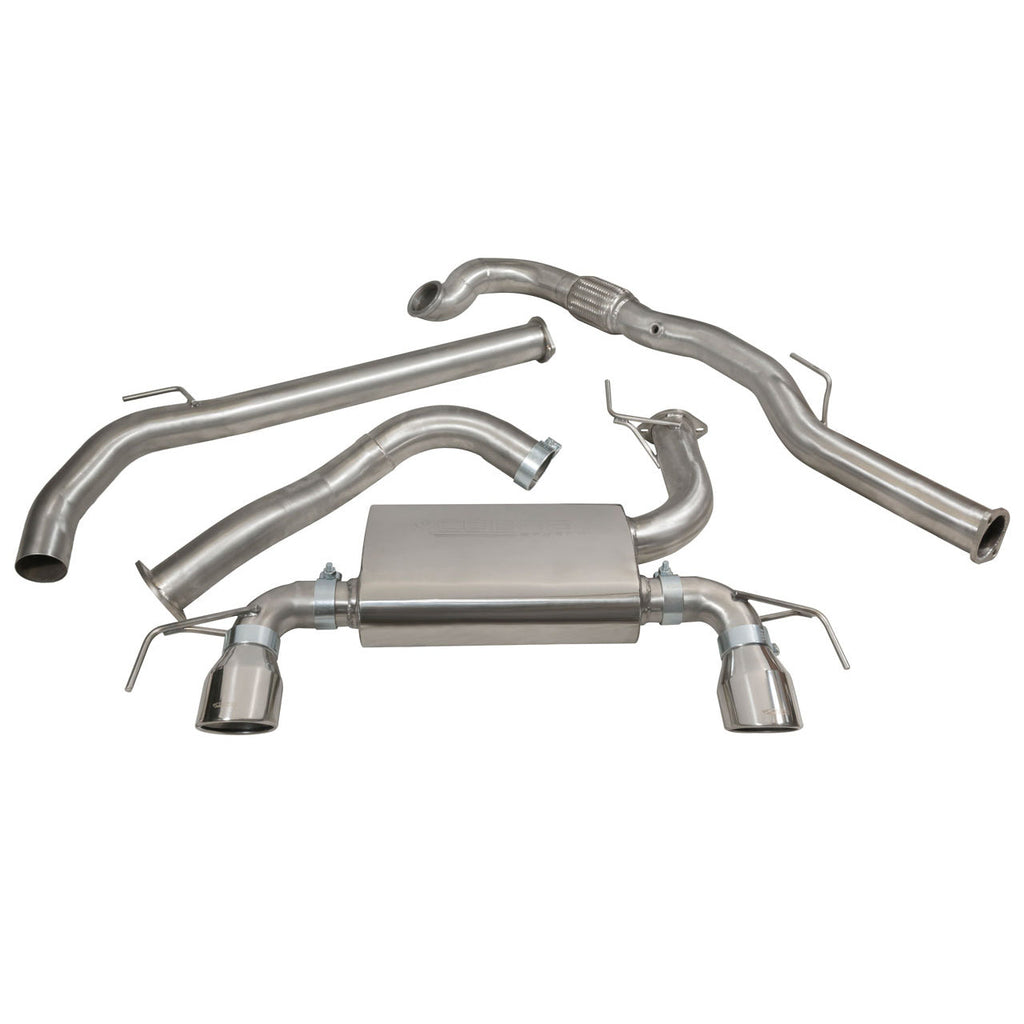 Scarico Sportivo Turbo Back Cobra Sport per Opel Corsa E VXR (15-18)
