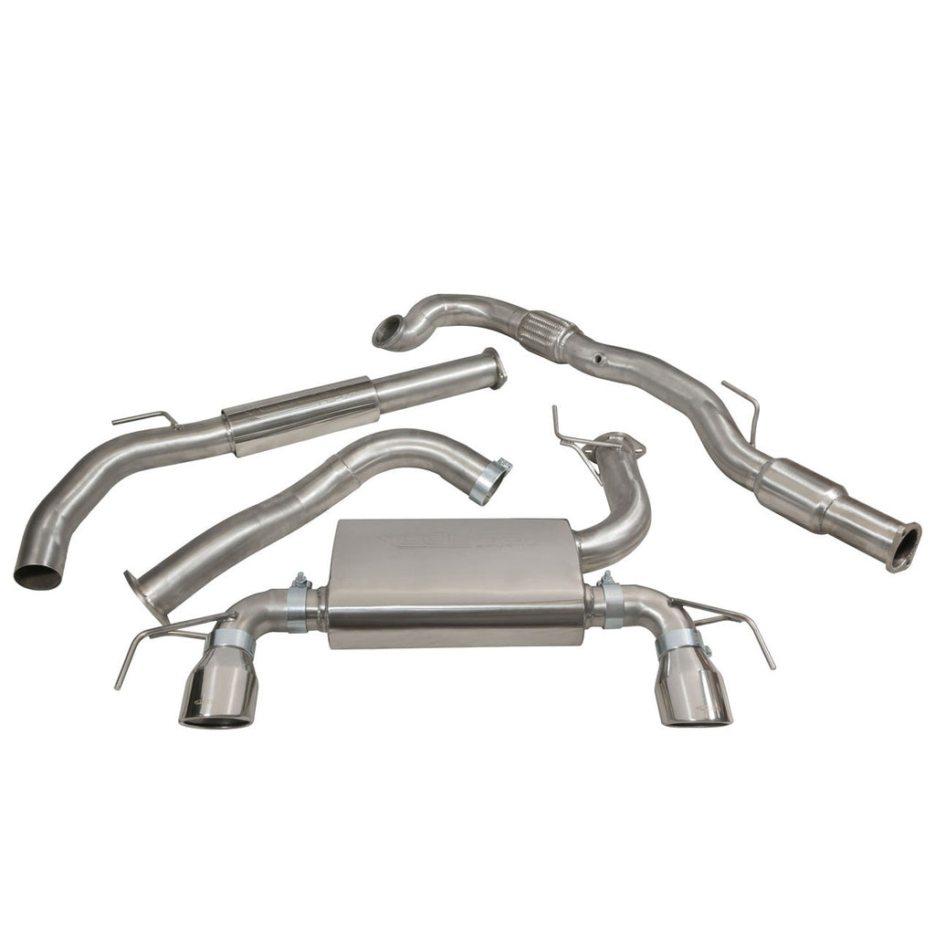 Scarico Sportivo Turbo Back Cobra Sport per Opel Corsa E VXR (15-18)