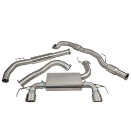 Scarico Sportivo Turbo Back Cobra Sport per Opel Corsa E VXR (15-18)