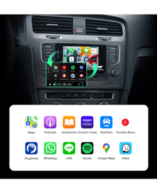 Wireless Carplay Android Auto Interface Box Module Volkswagen VW Golf Passat Tiguan 2014-2018 Navigation MMI MIB System
