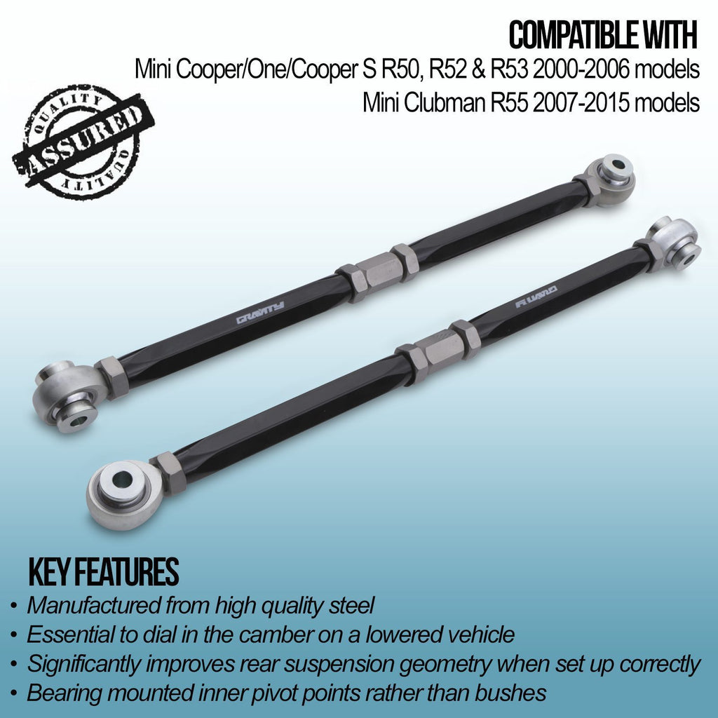 Bracci Camber Superiori e Inferiori Posteriori Mini Cooper S R50 / R52 / R53 00-06 - foto 3