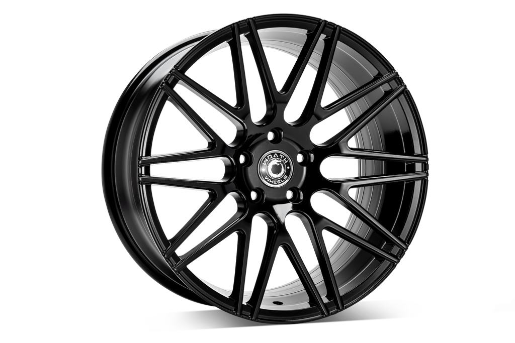 Cerchio in Lega WRATH Wheels WF3 20x10 ET40 5x112 GLOSS BLACK