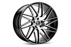 Cerchio in Lega WRATH Wheels WF4 20x10 ET42 5x112 GLOSS BLACK POLISHED FACE