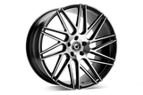 Cerchio in Lega WRATH Wheels WF4 20x8.5 ET40 5x112 GLOSS BLACK POLISHED FACE