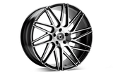 Cerchio in Lega WRATH Wheels WF4 20x10 ET42 5x120 GLOSS BLACK POLISHED FACE