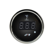 Load image into Gallery viewer, Manometro 52mm temperatura acqua digitale Chrome rim line