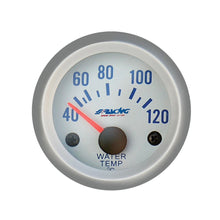 Load image into Gallery viewer, Manometro 52mm temperatura acqua Silver line