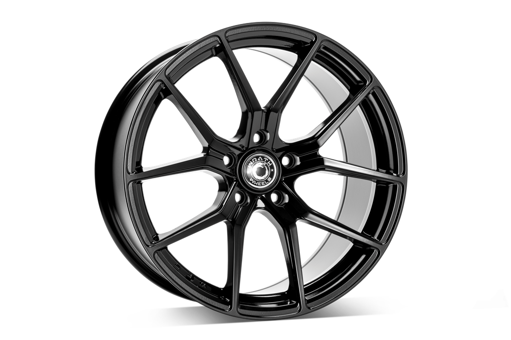 Cerchio in Lega WRATH Wheels WF7 18x8 ET42 5x112 GLOSS BLACK