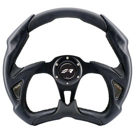 Volante Sportivo UniversaleX5 Poly Pelle nero