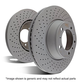 Dischi freno EBC D Series forati anteriori per Mercedes-Benz Classe C (A205) C43 AMG 4Matic