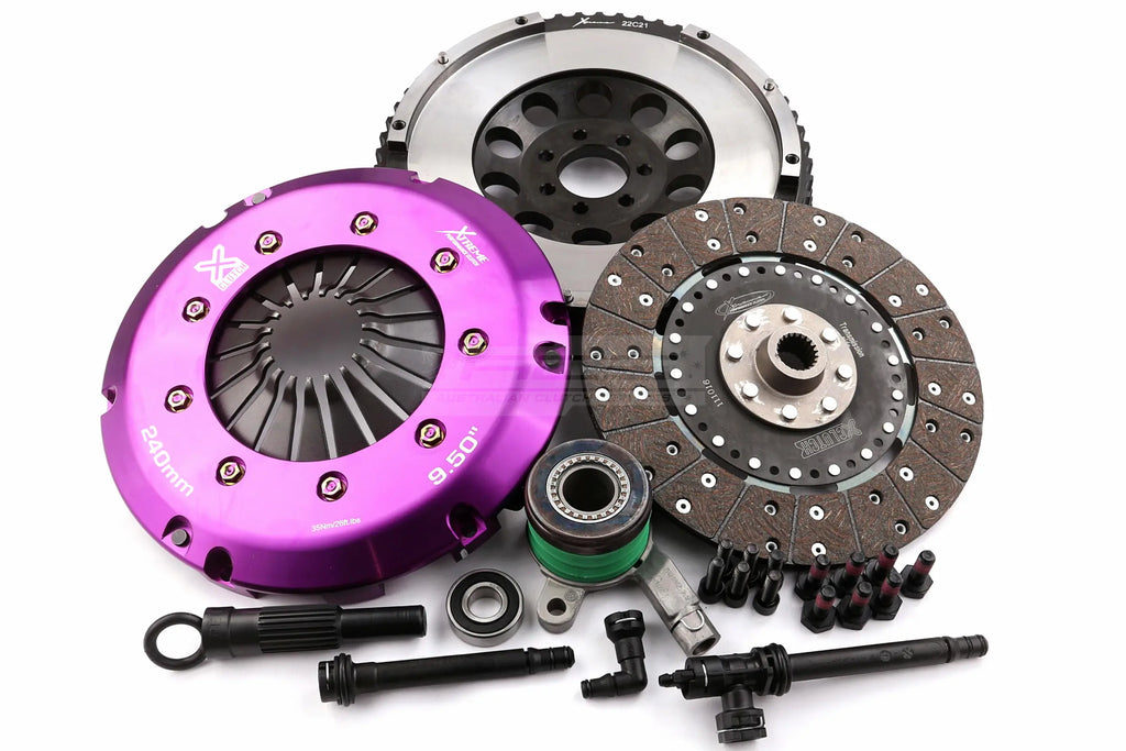 Kit frizione + volano Xtreme Performance rigido organico Plate con reggispinta idraulico CSC - Renault Megane serie 3 DZ1N 2008-2016