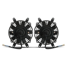 Coppia di Ventole 7" a Pale Diritte 12V 80W Universali con Accessori di Montaggio - foto 3