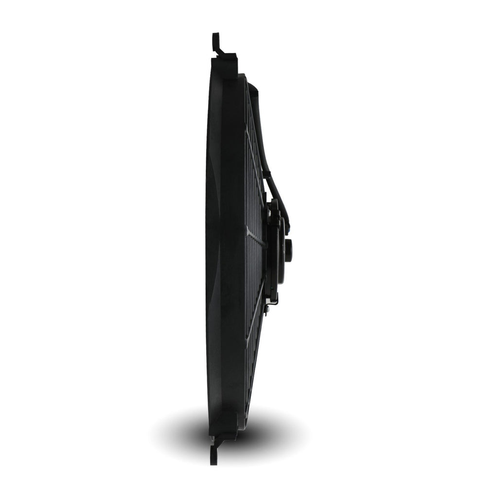 Coppia di Ventole 14" a Pale Diritte 12V 80W Universali con Accessori di Montaggio - foto 3
