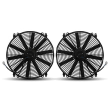 Coppia di Ventole 16" a Pale Diritte 12V 80W Universali con Accessori di Montaggio - foto 4