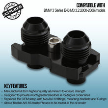 Raccordi AN-10 per Radiatore Olio BMW Serie 3 E46 M3 3.2 00-06