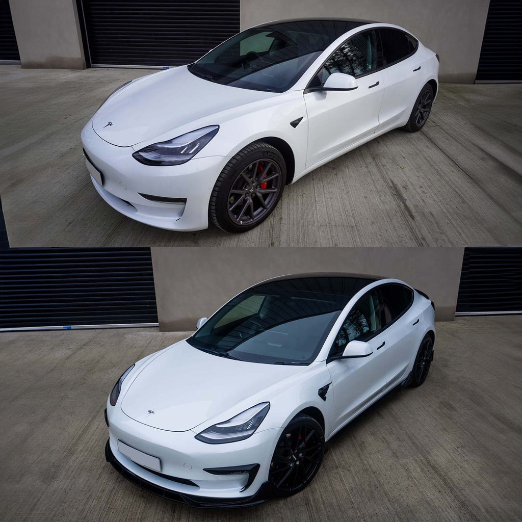 Body Kit Aerodinamico Nero Lucido Tesla Model 3 2019+ - foto 3