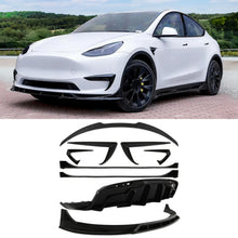Kit Aero Completo Nero Lucido Tesla Model Y 20-25