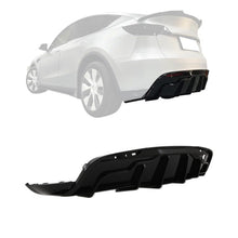 Diffusore Posteriore Nero Lucido Tesla Model Y 2020-2025