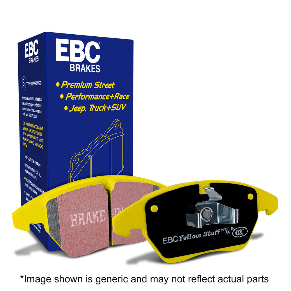 Pastiglie freni EBC Yellowstuff anteriori per Nissan Almera