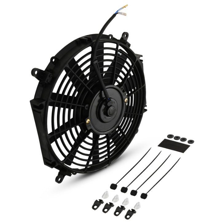 Ventola 12" a Pale Diritte 12V 80W Universale