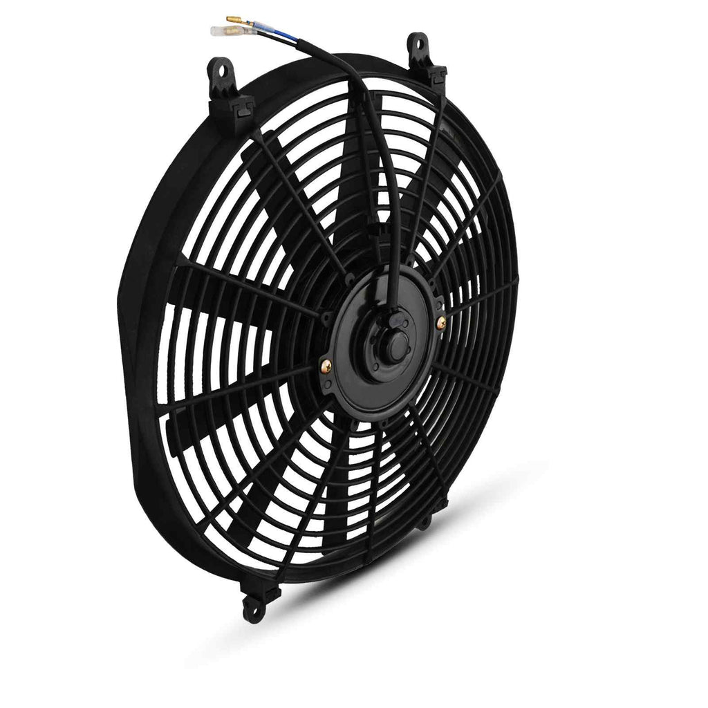 Ventola 14" a Pale Diritte 12V 80W Universale - foto 2