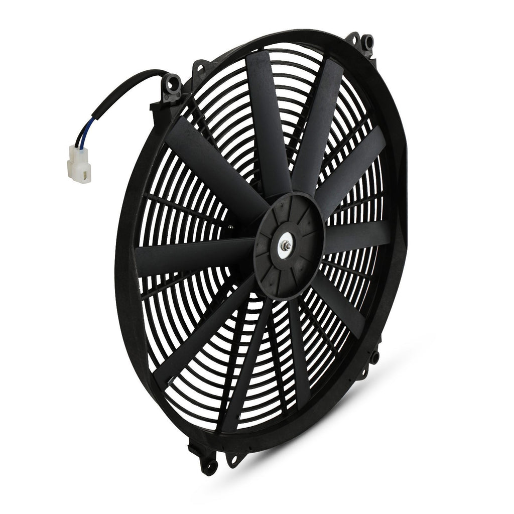 Coppia di Ventole 16" a Pale Diritte 12V 80W Universali - foto 3