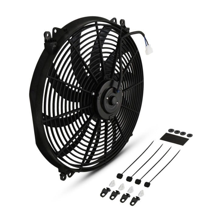 Ventola 16" a Pale Curve 12V 120W Universale