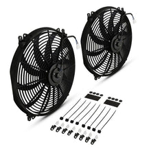 Ventola 16" a Pale Curve 12V 80W Universale