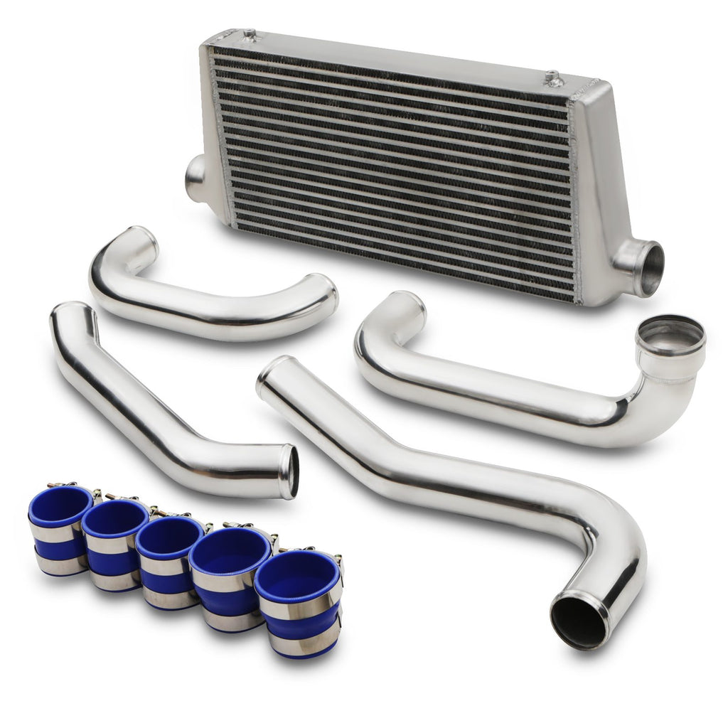 Kit Intercooler Maggiorato Frontale in Alluminio Toyota Supra MK4 2JZGTE 93-02 - foto 3
