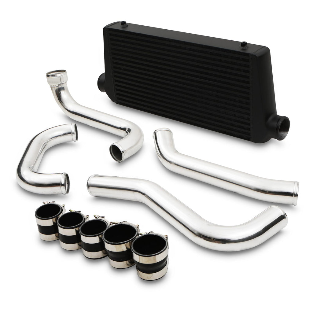 Kit Intercooler Maggiorato Frontale Nero Toyota Supra MK4 2JZGTE 93-02 - foto 3