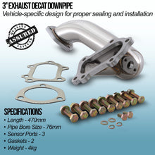 Downpipe Decat 3" Toyota Celica ST185 ST205 GT-Four 89-99 - foto 2