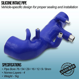 Tubo di Aspirazione in Silicone Subaru Impreza New Age WRX STI 02-06 - foto 2