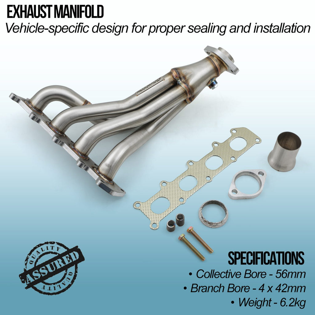 Collettore di Scarico 4-1 Peugeot 206 GTI 2.0 16V 98-10