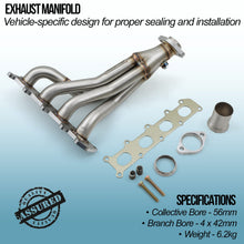 Collettore di Scarico 4-1 Peugeot 206 GTI 2.0 16V 98-10