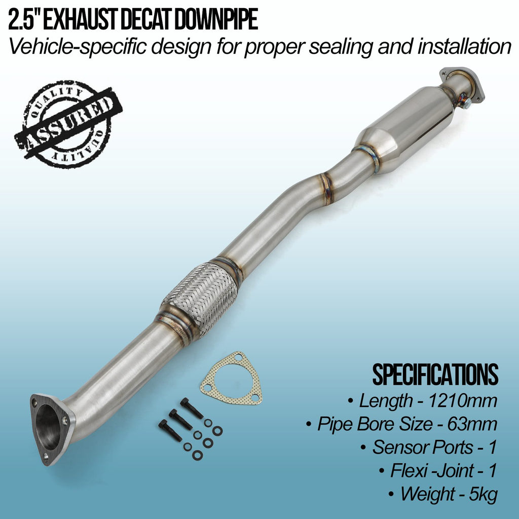 Downpipe Decat 2.5" Opel Astra H MK5 2.0 Z20LEH VXR 04-09