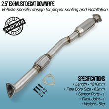 Downpipe Decat 2.5" Opel Astra H MK5 2.0 Z20LEH VXR 04-09