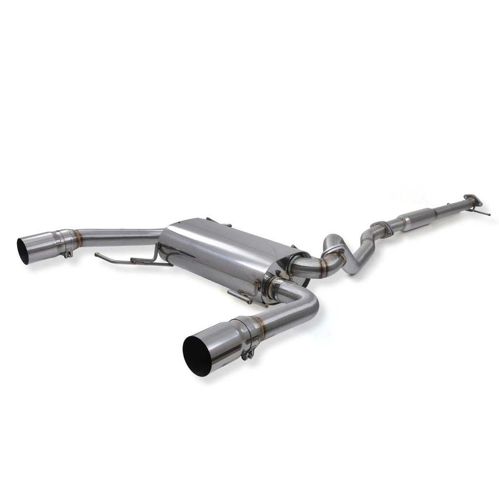 Sistema di Scarico Cat Back Inox 2.25" Suzuki Swift Sport ZC31S 1.6 M16A 05-10 - foto 3