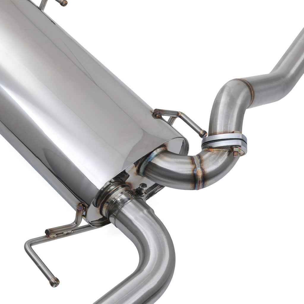 Sistema di Scarico Cat Back Inox 2.25" Suzuki Swift Sport ZC31S 1.6 M16A 05-10 - foto 5