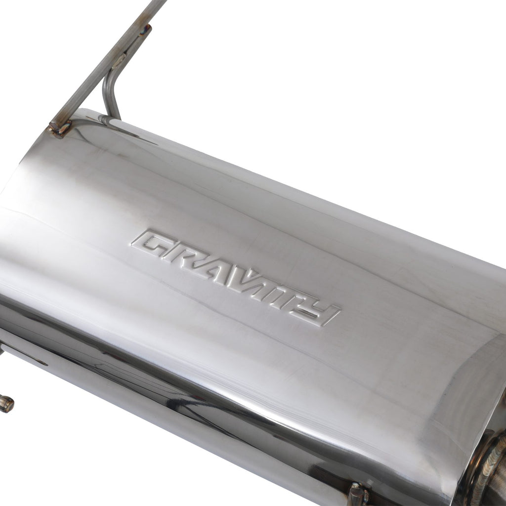 Sistema di Scarico Cat Back Inox 2.25" Suzuki Swift Sport ZC31S 1.6 M16A 05-10 - foto 8