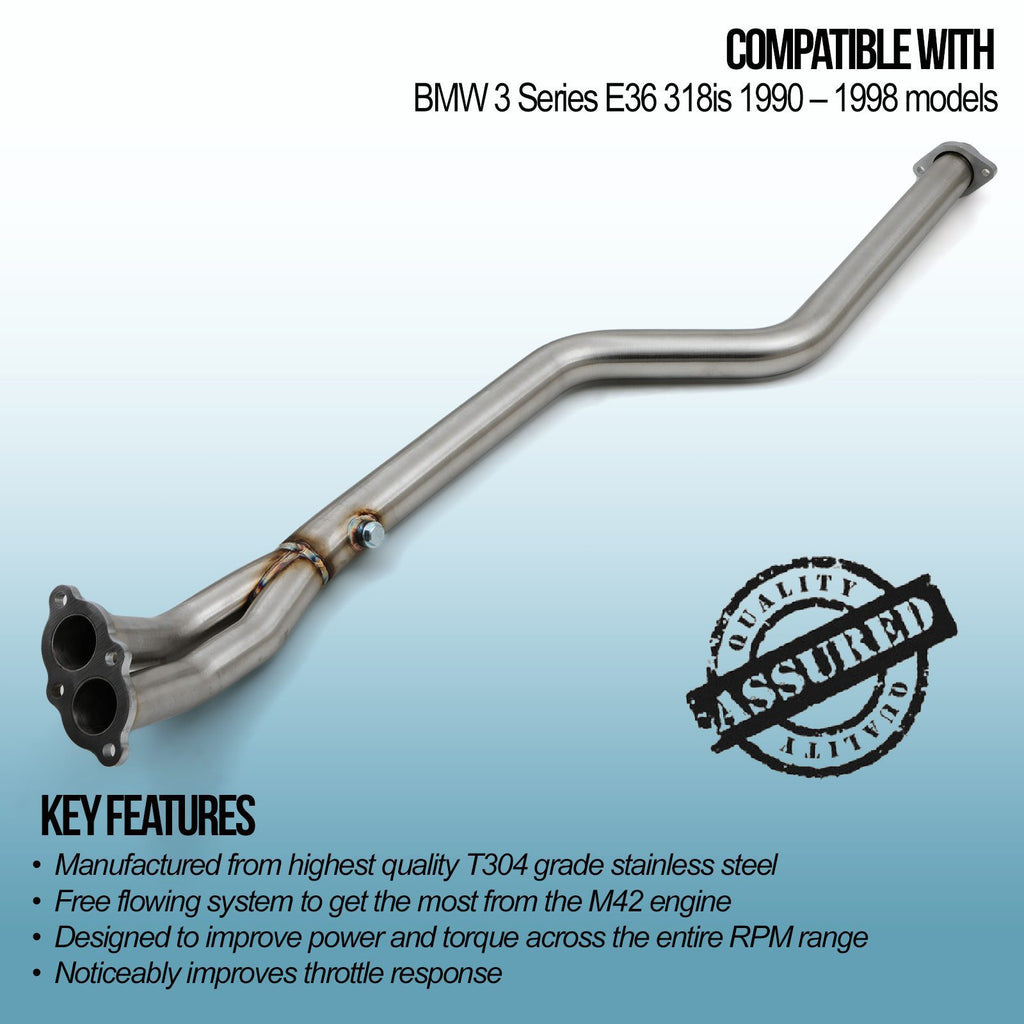 Sezione Centrale Decat BMW Serie 3 E36 318Is 90-98