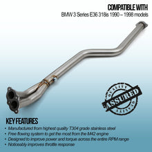 Sezione Centrale Decat BMW Serie 3 E36 318Is 90-98
