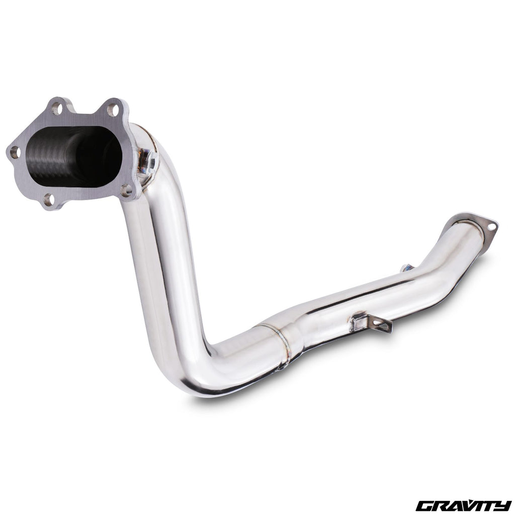 Downpipe Decat 3" con Uscita 2.5" Subaru Impreza GDA WRX STI 01-07