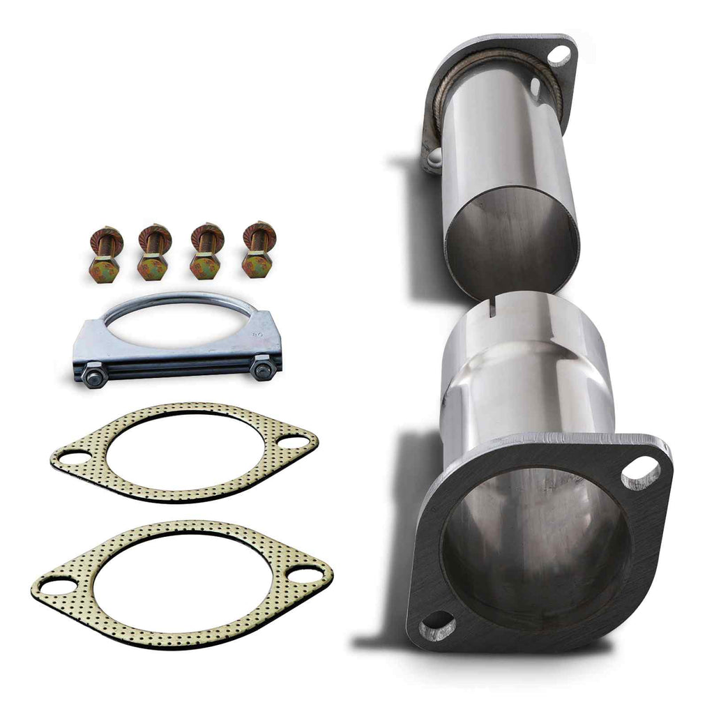 Tubo Decat Regolabile 3" Nissan 200SX S14A S15 Skyline R34 / Mitsubishi Lancer Evo 4 5 6